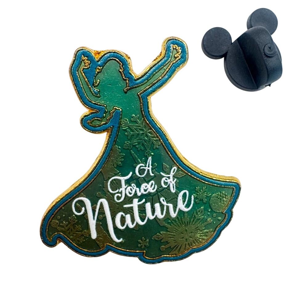 Elsa A Force of Nature Flower & Garden Festival Frozen Disney Trading Pin